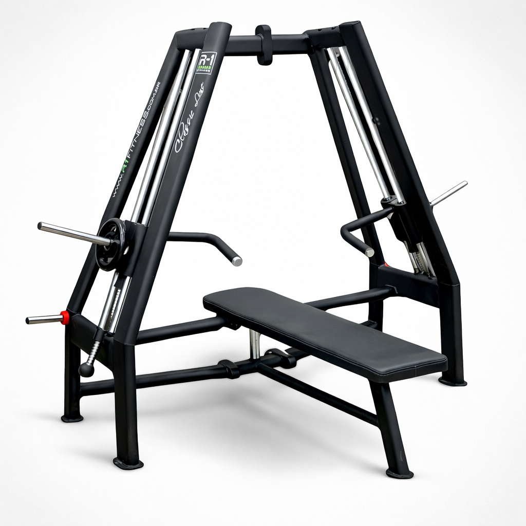 Supino Reto Guiado Angular Insano com ajuste